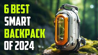 Best Smart Backpacks 2024  Top 6 Best Tech Backpack 2024 [upl. by Dianuj]