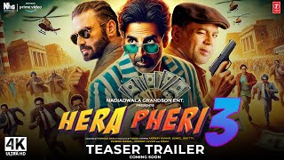 Hera Pheri 3  Trailer2024  Akshay Kumar Paresh Rawal Suniel Shetty Kiara Advani  TSeries [upl. by Htirehc]