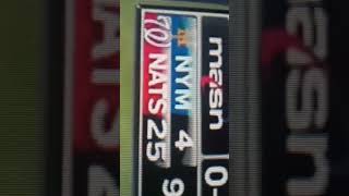 Nationals Destroying The Mets 25  4 shorts baseball FrankieSharp [upl. by Naivat]