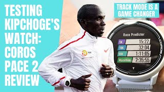 TESTING KIPCHOGES WATCH COROS PACE 2 REVIEW [upl. by Noskcaj162]