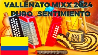 VALLENATO MIX 2024 PURO SENTIMIENTO [upl. by Lainahtan]