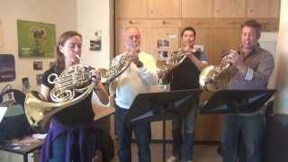 Berlin Phil Horns back for the New Season 201415 [upl. by Calendre]