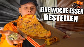 Eine Woche lang nur ESSEN BESTELLEN🤤🚴🏼  SELBSTEXPERIMENT⭐SEHR TEUER💰 [upl. by Luy120]