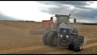 Обработка почвы и посев БЕЛАРУС 3022HORSCH Pronto 6 DC FENDT 930АКШ 72 [upl. by Steve]