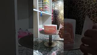 How to make cake pineapple cake decorating birthday cakeexplore trendingshortsviralvideosytshort [upl. by Skipp451]