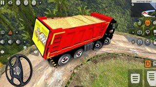 Material Transport Truck driving  off road game play [upl. by Pris]