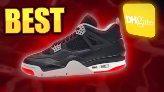 The BEST Quality Jordan 4s On DHGATE 2024 [upl. by Osbourn]