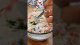 Rajasthani Raita  How to make Rajasthani Raita  Rajasthani Raita by chef pallavi srivastava [upl. by Esilana794]