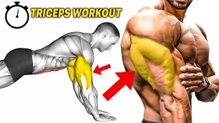 How To Build Your Triceps workout Fast 8 Effective Exercises  Unseen Fitness Vision 2024 [upl. by Noyk]