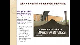 Thickened Aerobic Digestion Process  Webinar  Siewert Equipment with Ovivo [upl. by Brahear]