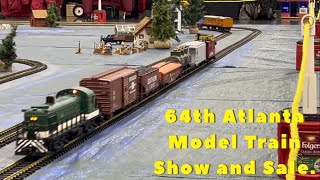 64th Atlanta Model Train Show and Sale [upl. by Ram]