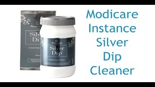 How to Use Modicare Silver Dip Instant Silver Cleaner [upl. by Phedra395]