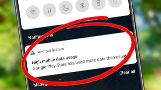 How to fix data warning problem  high mobile data usage problem solve [upl. by Vaclava]