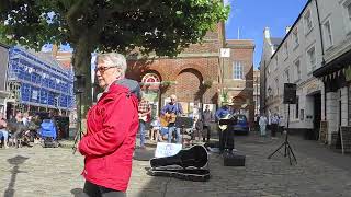 NEW TRICKS BRIDPORT perform quotWaking On A Pretty Dayquot at Bucky Doo Square on 11 Sep 2024 [upl. by Tindall]