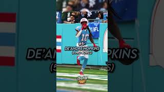 Top 8 Active WRs With The Most Pro Bowls nfl shorts viral [upl. by Eatnoed]