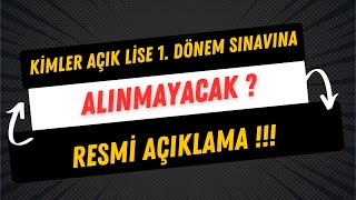 Açık Lise Sınava Nerede Gireceğimi Nasıl Öğrenirim [upl. by Idnis6]