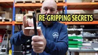 Golf Regripping Pros SECRET and Top Tip when regripping a full set of golf clubs [upl. by Toms]