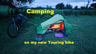 Camping on my new touring bike [upl. by Einnor]