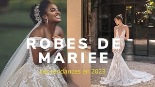 Robes de mariée  Les tendances en 2023 [upl. by Karlik783]