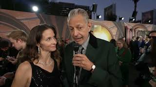 Jeff Goldblum Interview at Wicked Los Angeles Premiere [upl. by Gabbi187]