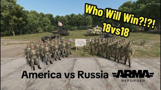 18 American Rifleman VS 18 Russian Rifleman Who Will Win [upl. by Irianat]