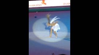 Gala Alexandra Soldatova Russia  Gala Internacional Euskalgym 2014 [upl. by Nylcsoj]