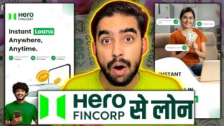 Hero FinCorp Personal Loan Apply  Hero FinCorp Se Loan Kaise Len  Hero FinCorp Loan  Hero FinCorp [upl. by Namwob]