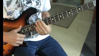 Julian Lennon  Too Late For Goodbye  Bass Cover [upl. by Oruntha]