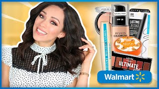 ME MAQUILLOPEINO CON PRODUCTOS QUE COMPRE EN WALMART [upl. by Nodlehs]