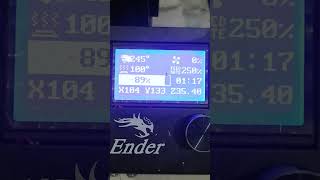 Ender 3 Pro with Esun ABS HS 3dprinting ender3 klipper 3dprint [upl. by Odrareg]