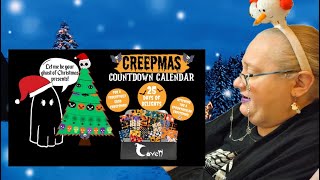 Coven Creepmas Countdown 25 Day Advent Calendar 2023 Unboxing  Compiled From Our Vlogmas 2023 [upl. by Akcirederf226]