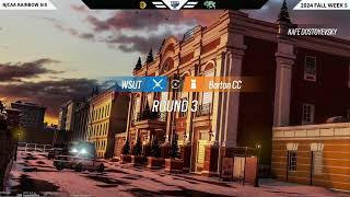 WSUTech VS Barton CC  NJCAAE Week 5  Rainbow Six Siege  No Casters [upl. by Nirahs442]