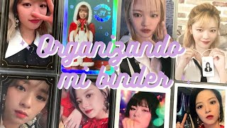 ✮ ¡COLOCANDO PHOTOCARDS EN MI BINDER✮ 04 [upl. by Harpole]