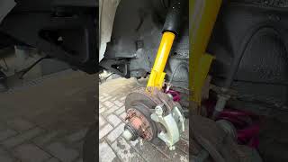 Car pulls right left brake issue solved… brake hose blocked [upl. by Yate]