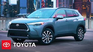 2022 Corolla Cross Overview  Toyota [upl. by Corneille]