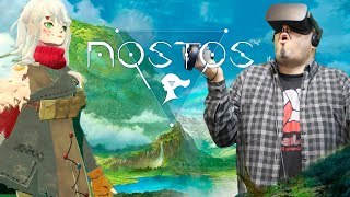 NOSTOS VR  OPEN WORLD MMORPG  Primeros minutos en la Beta [upl. by Goda]