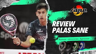 Padel en Vivo Análisis Completo de las Nuevas Palas de Pádel SANE 2024 [upl. by Cedric388]