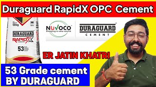 Duraguard RapidX cement review by Jatin khatri  Duraguard 53 Grade cement  Cement  Ishaan Designs [upl. by Fogg]