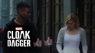 Marvels Cloak amp Dagger  Fight Scene  Entervela [upl. by Moreville968]