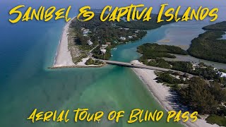 Blind Pass  Sanibel amp Captiva Islands  Narrated Aerial Tour [upl. by Jevon745]