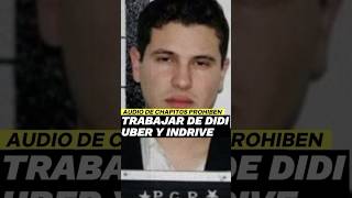 😱 AUDIO Chapitos prohibieron Didi Uber e InDriver en Culiacán☠️🇲🇽shorts mexico noticias [upl. by Hsinam]