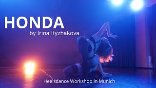 Honda  FKA twigs  Irina Ryzhakova  Heelsdance Workshop in Munich [upl. by Harriet]