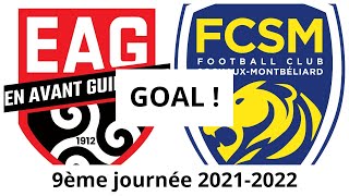 Guingamp  Sochaux 12 GOAL 78 Ambri S [upl. by Jaddo604]