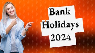 How many bank holidays are there in Ireland in 2024 [upl. by Meilen]