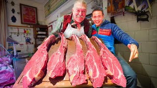 Italian Steak Buffet  All You Can Eat 🥩 Meat Italy’s King of Beef  Dario Cecchini [upl. by Ban501]