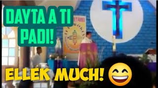 FUNNY HOMILY OF AN ILOCANO PRIEST Wedding Mass [upl. by Nohtanhoj308]