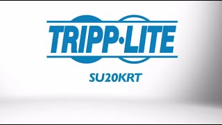 Tripp Lite SU20KRT SmartOnline UPS System [upl. by Meekar]