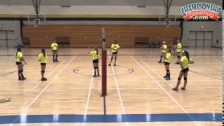 Improve the Passing of Middle School Volleyball Players  Volleyball 2015 13 [upl. by Jana]