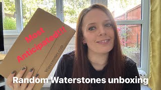 Random Waterstones Unboxing  We Solve Murders [upl. by Lette307]