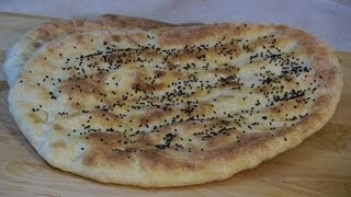 Afghan Naan Bread Recipe  Naan Khasa and Paraki [upl. by Lachus]